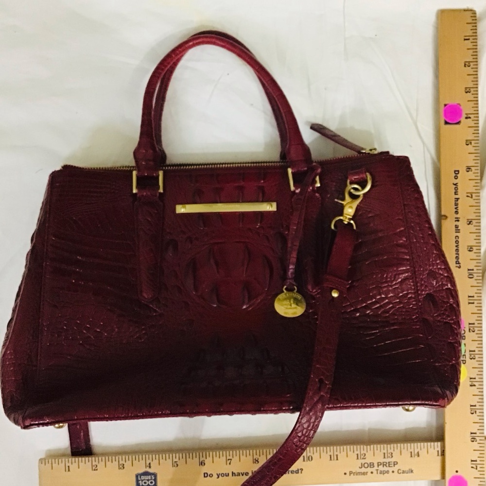 Brahmin Lincoln Satchel Handbag - Picture 4 of 9